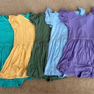 5 Bubble Baby Flutter Bodysuit Dresses